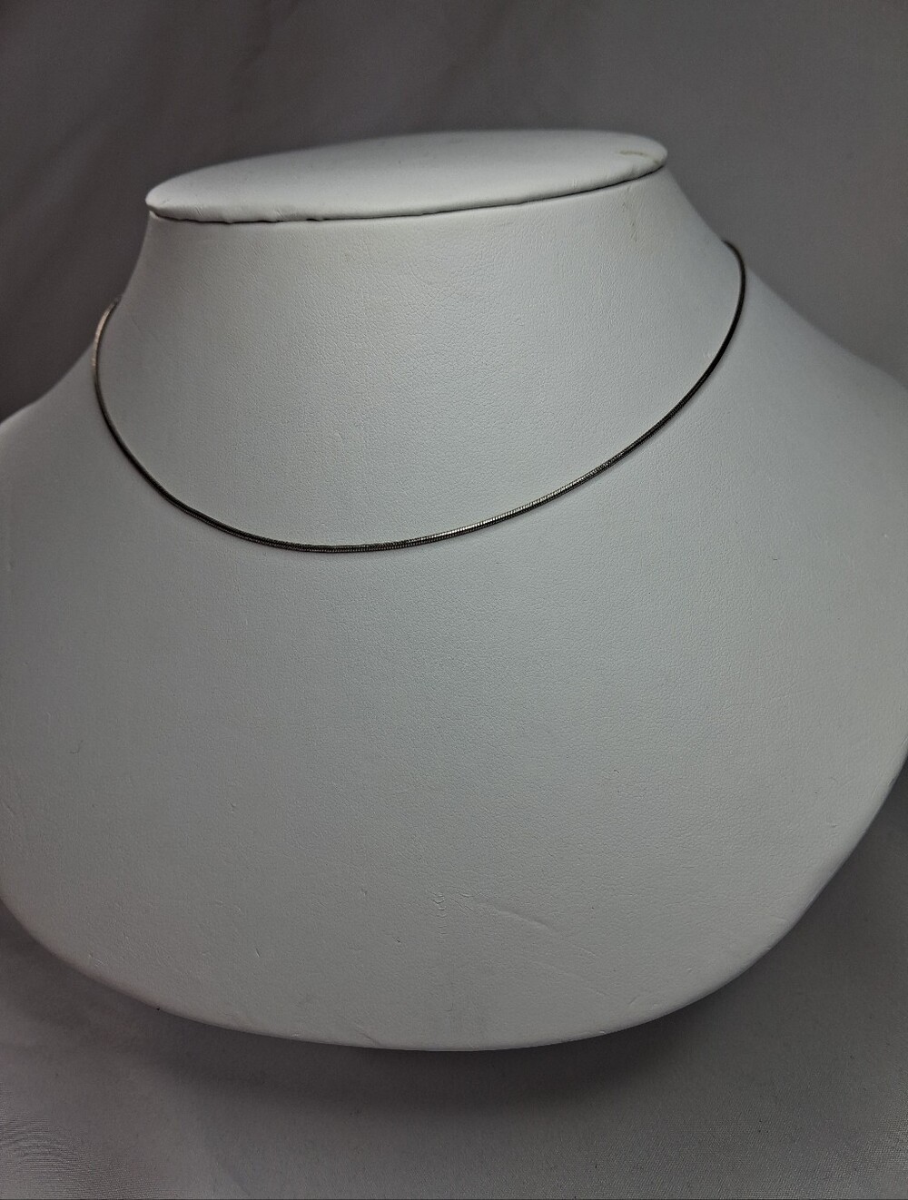 Sterling Silver Minimalist Snake Chain Necklace
